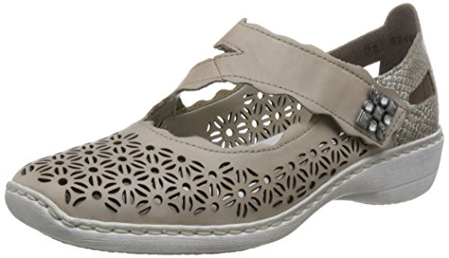 Rieker Womens Shoe 413G4 Grey 36 von Rieker