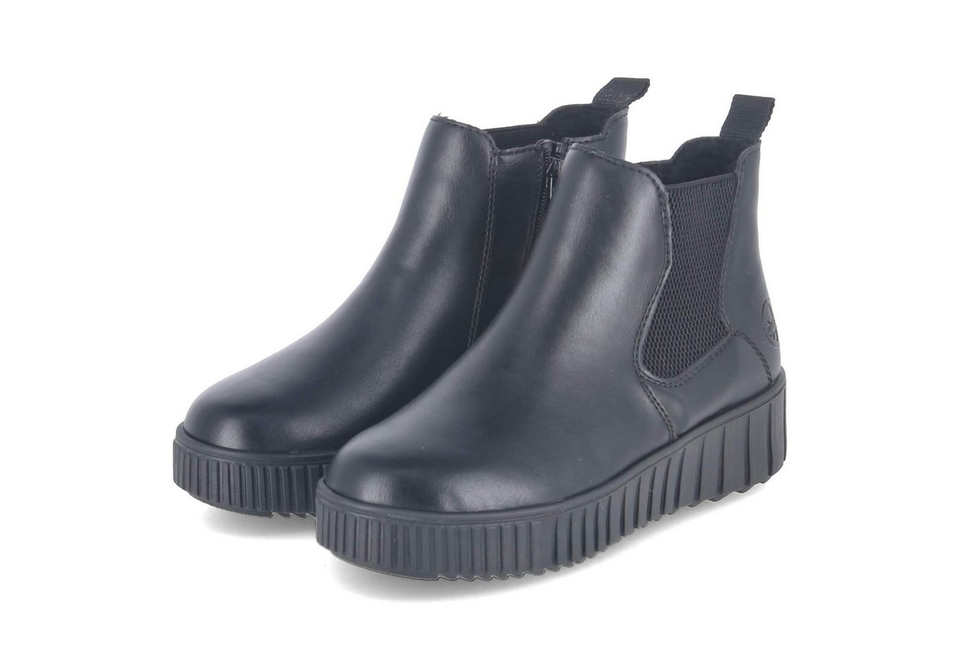 Rieker Rieker Y6151-00 Damen Kunstleder schwarz Winterstiefel von Rieker