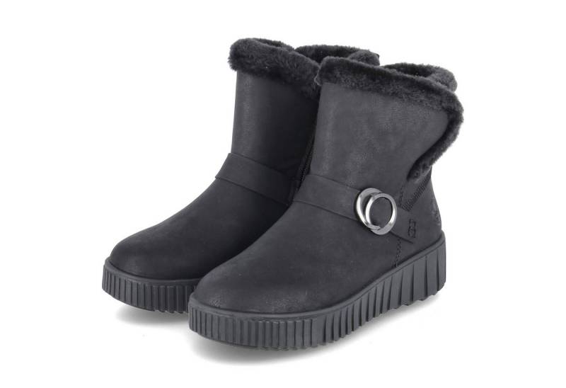 Rieker Rieker Y6166-00 Damen Textil & Synthetik schwarz Winterstiefel von Rieker