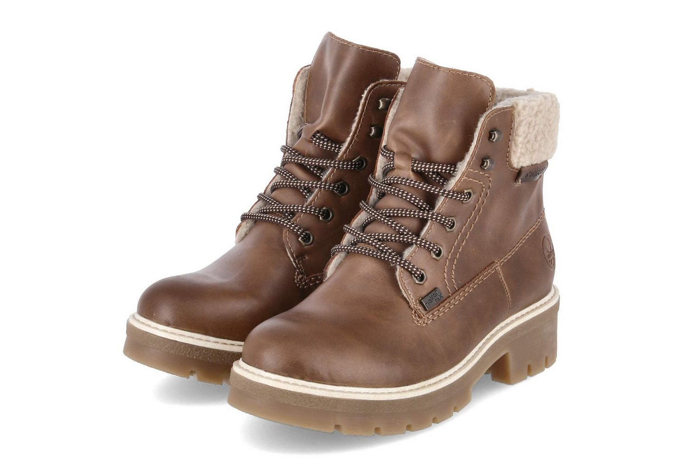 Rieker Rieker Y8118-22 Damen Kunstleder braun Winterstiefel von Rieker