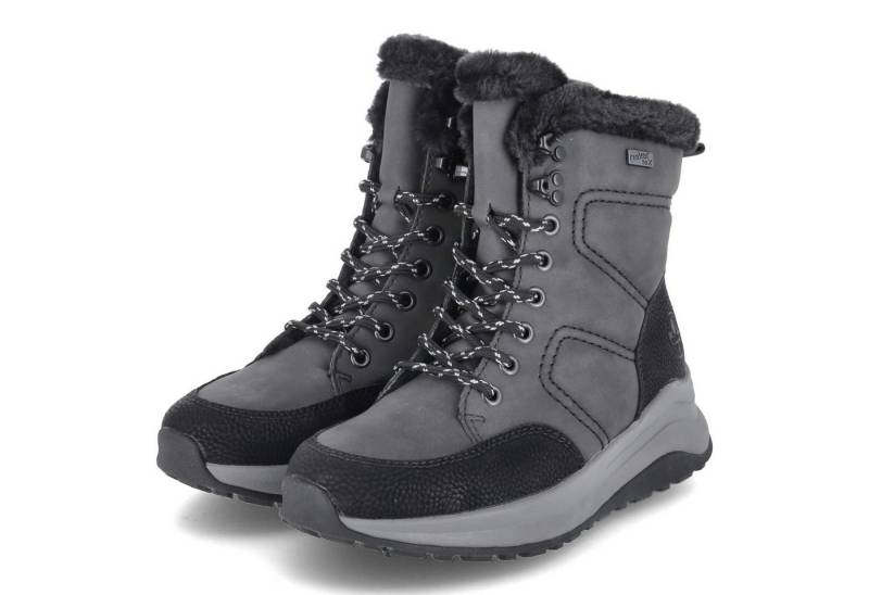 Rieker Rieker Z0922-45 Damen Kunstleder grau Winterstiefel von Rieker