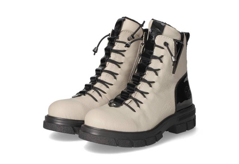 Rieker Rieker Z9152-60 Damen Synthetik beige Schnürstiefel von Rieker