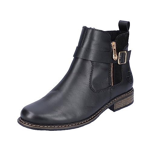 Z4959-00 | Philippa | Black Leather | Womens Ankle Boots Z4959-00 | Philippa | Black Leather | Womens Ankle Boots von Rieker