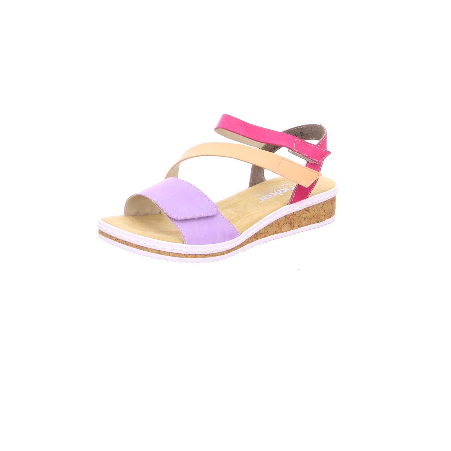 female Klassische Sandalen lila/pink 41 von Rieker