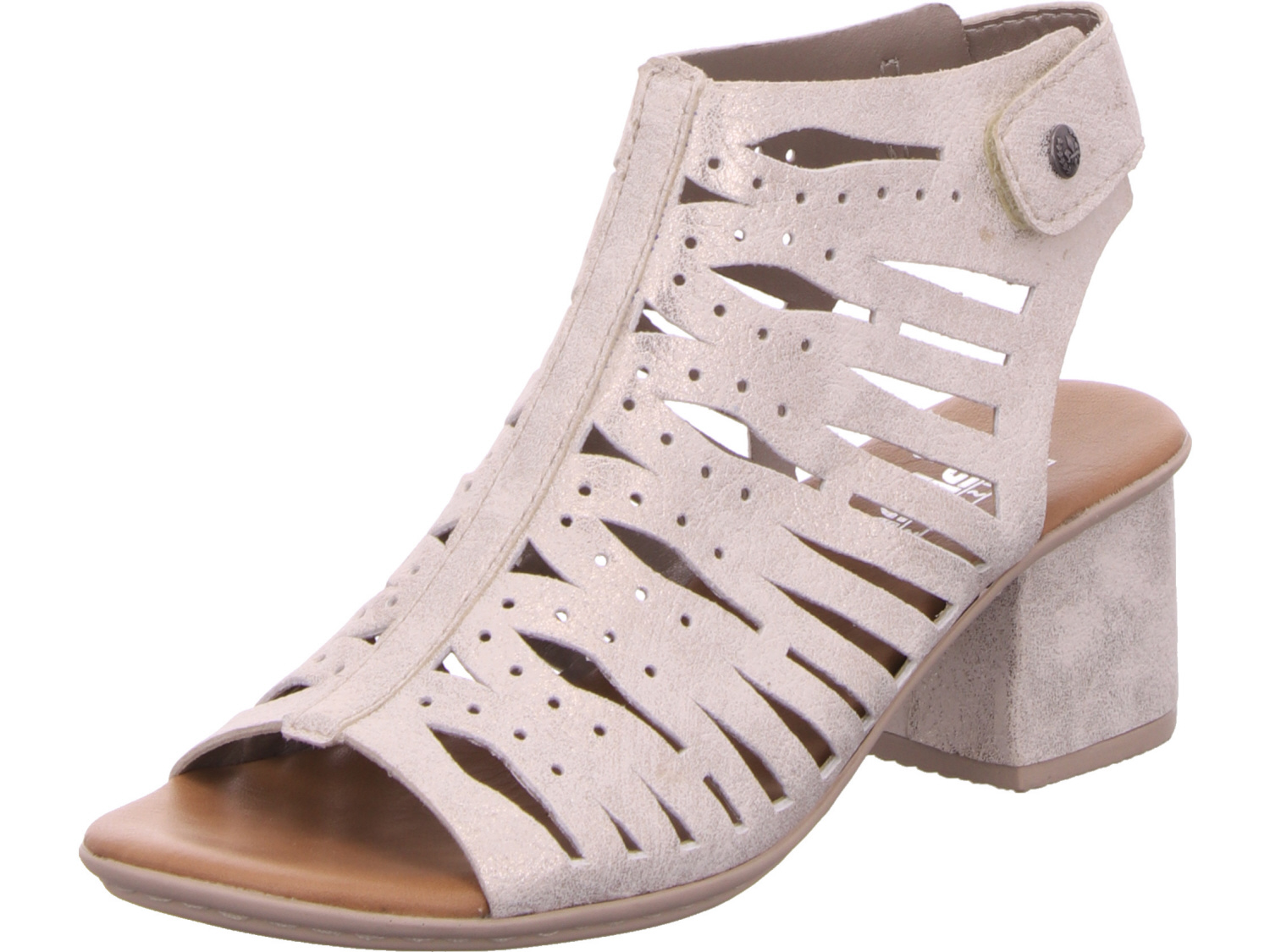 female Modische Pumps beige 40 von Rieker