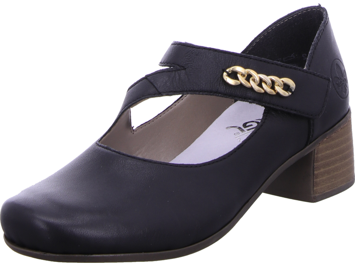 female Modische Pumps schwarz 39 von Rieker