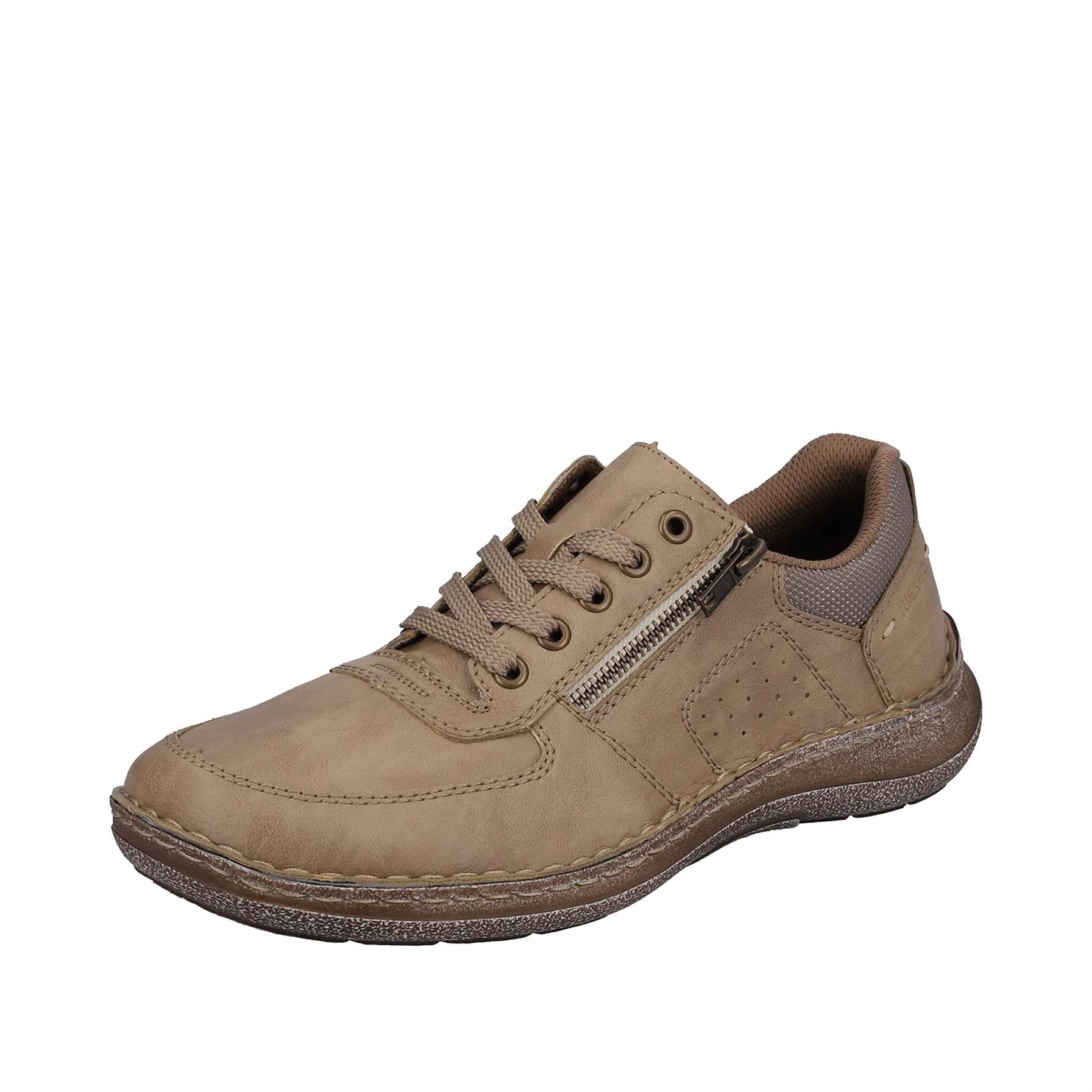 male Freizeit Schnürer beige 40 von Rieker