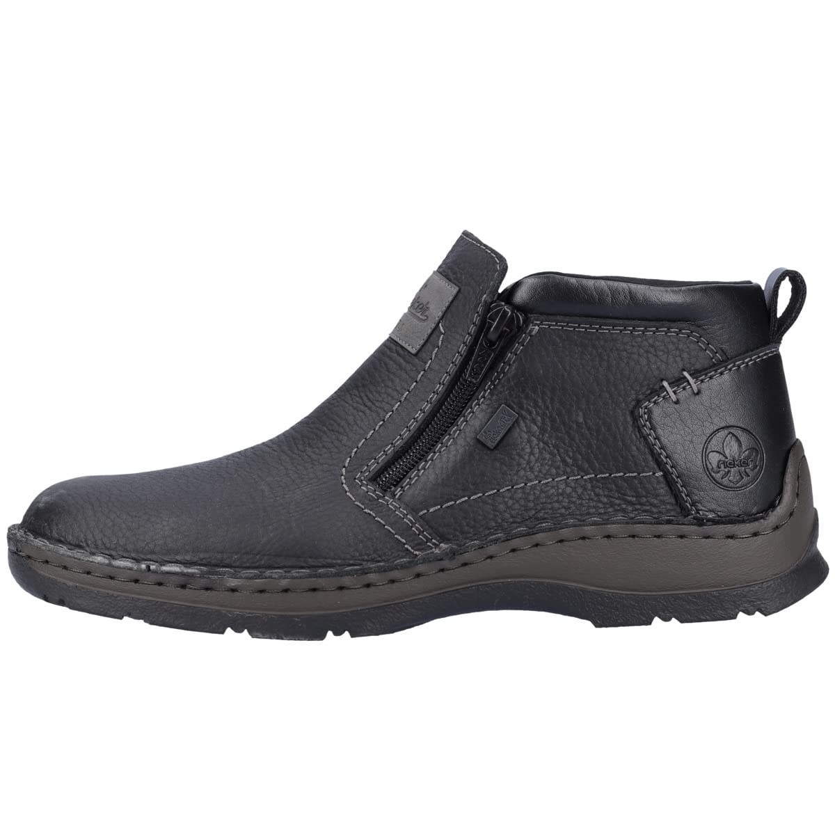 male Stiefeletten schwarz 42 von Rieker