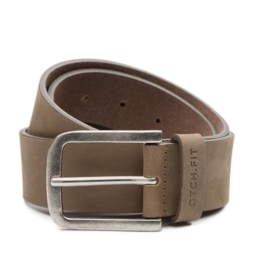 Herrengürtel Jaxx - Volleder - Braun | Taupe - Breite: 4 cm - 105 cm von Riemen & Co