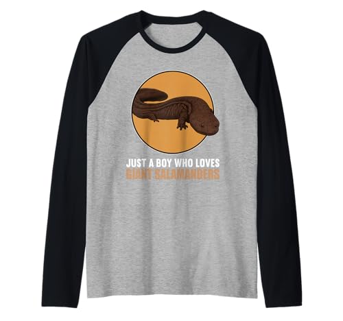 Herren Riesensalamander Raglan von Riesensalamander Tier Shop