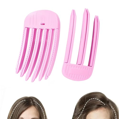 Haarvolumen Clip für flauschigen Pony, einfacher Kamm mit hohem Kronenvolumen für Frauen, windformender Stylingkamm, Volumengebung, sofortige spurlose Haarwurzel-Hebe-Clips für natürliches, von Rietoiu
