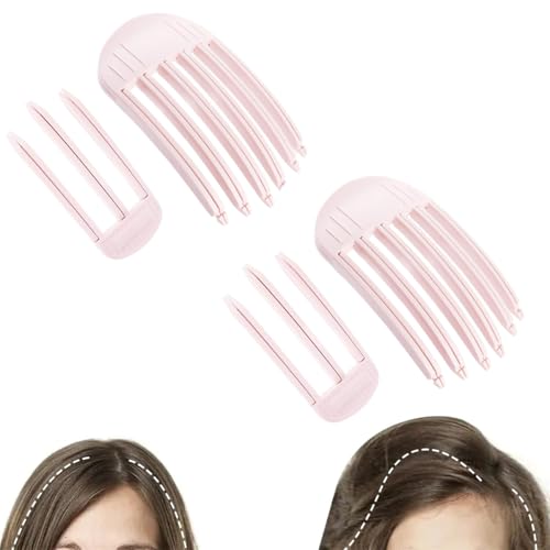Haarvolumen Clip für flauschigen Pony, einfacher Kamm mit hohem Kronenvolumen für Frauen, windformender Stylingkamm, Volumengebung, sofortige spurlose Haarwurzel-Hebe-Clips für natürliches, von Rietoiu