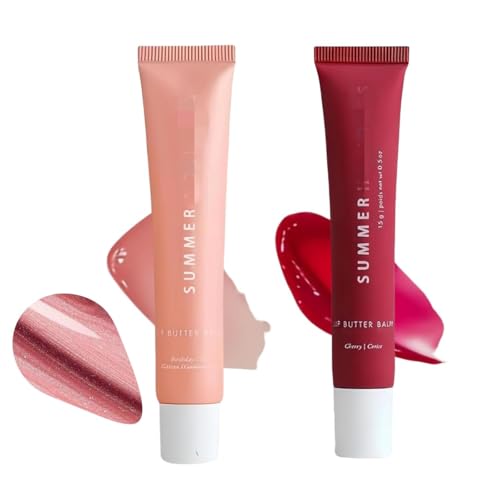 Summer Special Lip Butter Balm,Moisturizing Natural Lip Balm,Summer Conditioning Lip Balm,Monday Lip Butter Balm,Ultra-Nourishing Lip Care Moisturizer for Soft,Soothing Lip Care (Set A) von Rietoiu