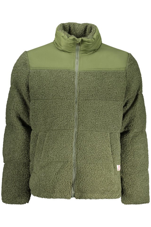 Rifle Outdoorjacke Herren-Grünjacke mit Kontrastdetails, Taschen & Reißverschluss von Rifle