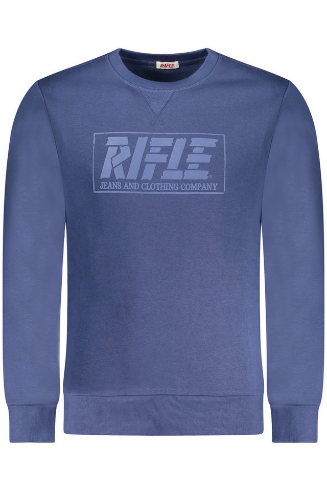 Rifle Sweatshirt Herren Langarm-Sweatshirt mit Druck und Futter in von Rifle