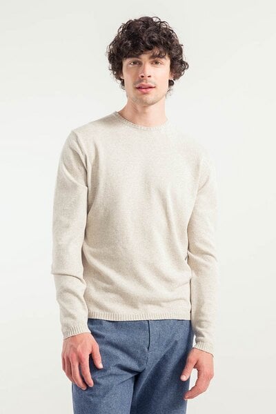 Rifò - Circular Fashion Made in Italy Edorado Pullover aus recycelter Denim von Rifò - Circular Fashion Made in Italy