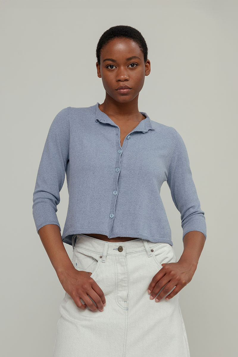 Halbarm Cardigan Modell: Leda von Rifo