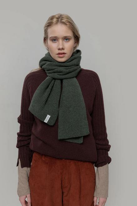 Kaschmir Rippstrick-Schal Modell: Federico von Rifo
