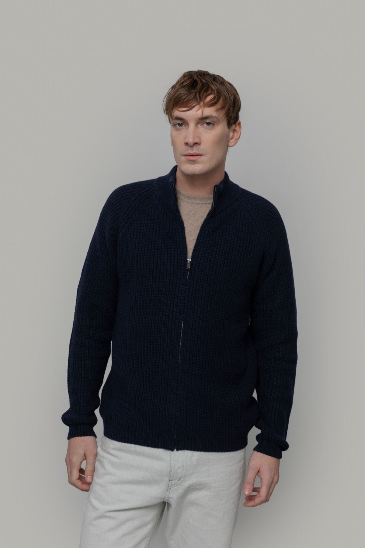 Wollcardigan Vito Blau Wollcardigan Vito Blau von Rifò