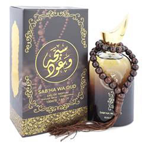 Sabha Wa Oud Eau De Parfum Spray (Unisex) 3.4 oz for Men von Rihanah