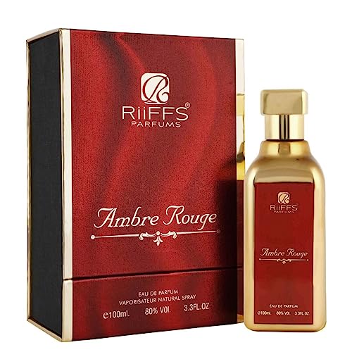 Ambre Rouge, Eau de Parfum, Alternative Baccarat Rouge, Riiffs, Unisex, 100ml von RiiFFS