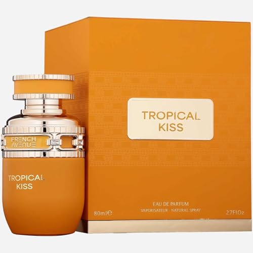 Tropical Kiss Eau de Parfum by Fragrance World, Fruchtiges Parfüm für Damen, 80ml von RiiFFS