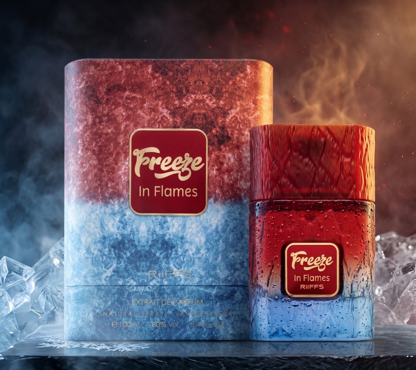 Riiffs Eau de Parfum Riiffs Freeze In Flames - Eau de Parfum 100ml von Riiffs
