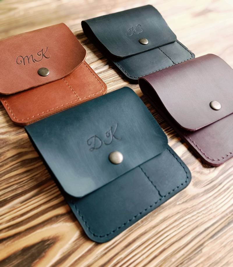 Maniküre Set Organizer, Werkzeug Maniküre, Ledertasche, Laser Gravur von RikaUA