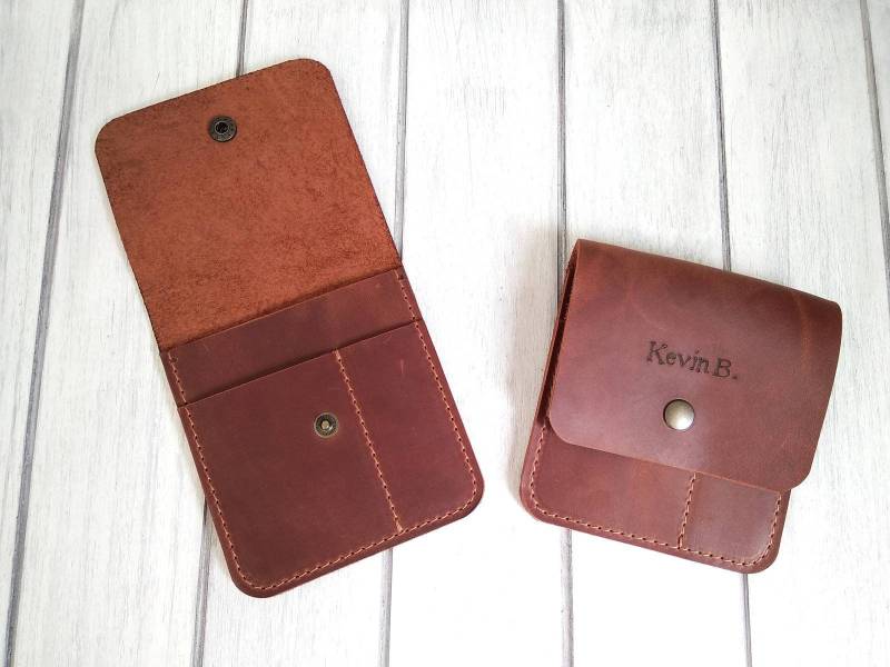 Personalisierter Leder Maniküre Set Organizer - Handgefertigter Werkzeugkoffer von RikaUA