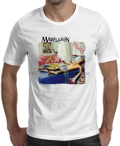 Marillion Fugazi Album Poster White T-Shirt Size S-5XL L von RikcaT