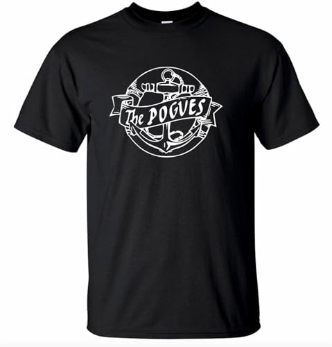 YOUXI The Pogues T-Shirt Unisexe Avec Logo ancre, Couleur 05, 3XL XL von RikcaT