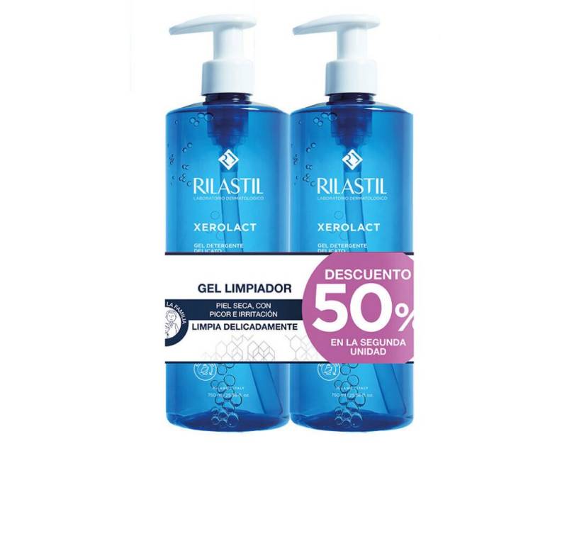 Rilastil Gesichts-Reinigungsschaum XEROLACT sanftes und schützendes Reinigungsgel, Packung mit 2 x 750 ml Rilastil Gesichts-Reinigungsschaum XEROLACT sanftes und schützendes Reinigungsgel, Packung mit 2 x 750 ml von Rilastil