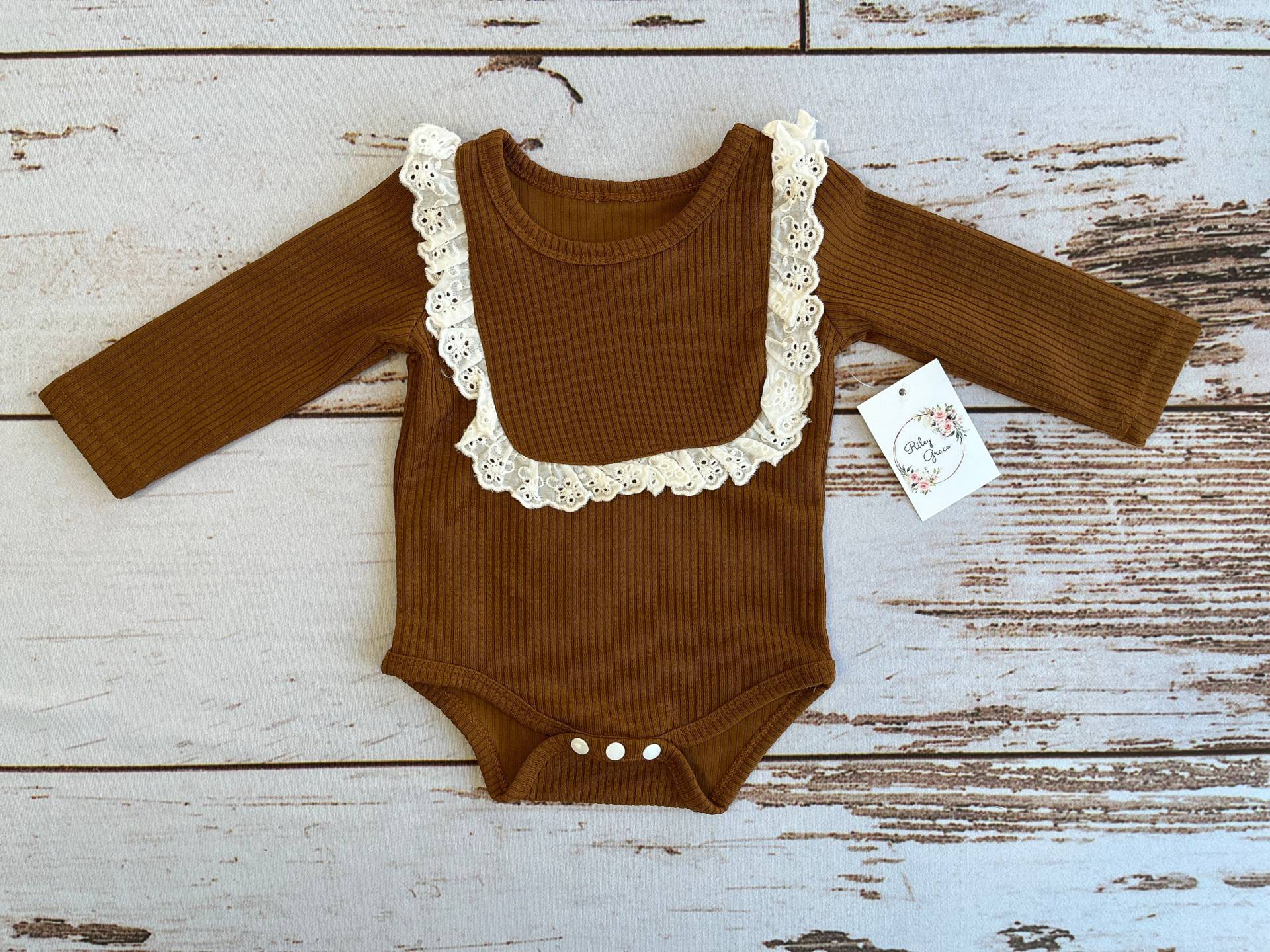 Baby-Mädchen Kleidung Für Den Herbst | Langarm Strampler Baby Mädchen Kleinkind von RileyGraceFashion