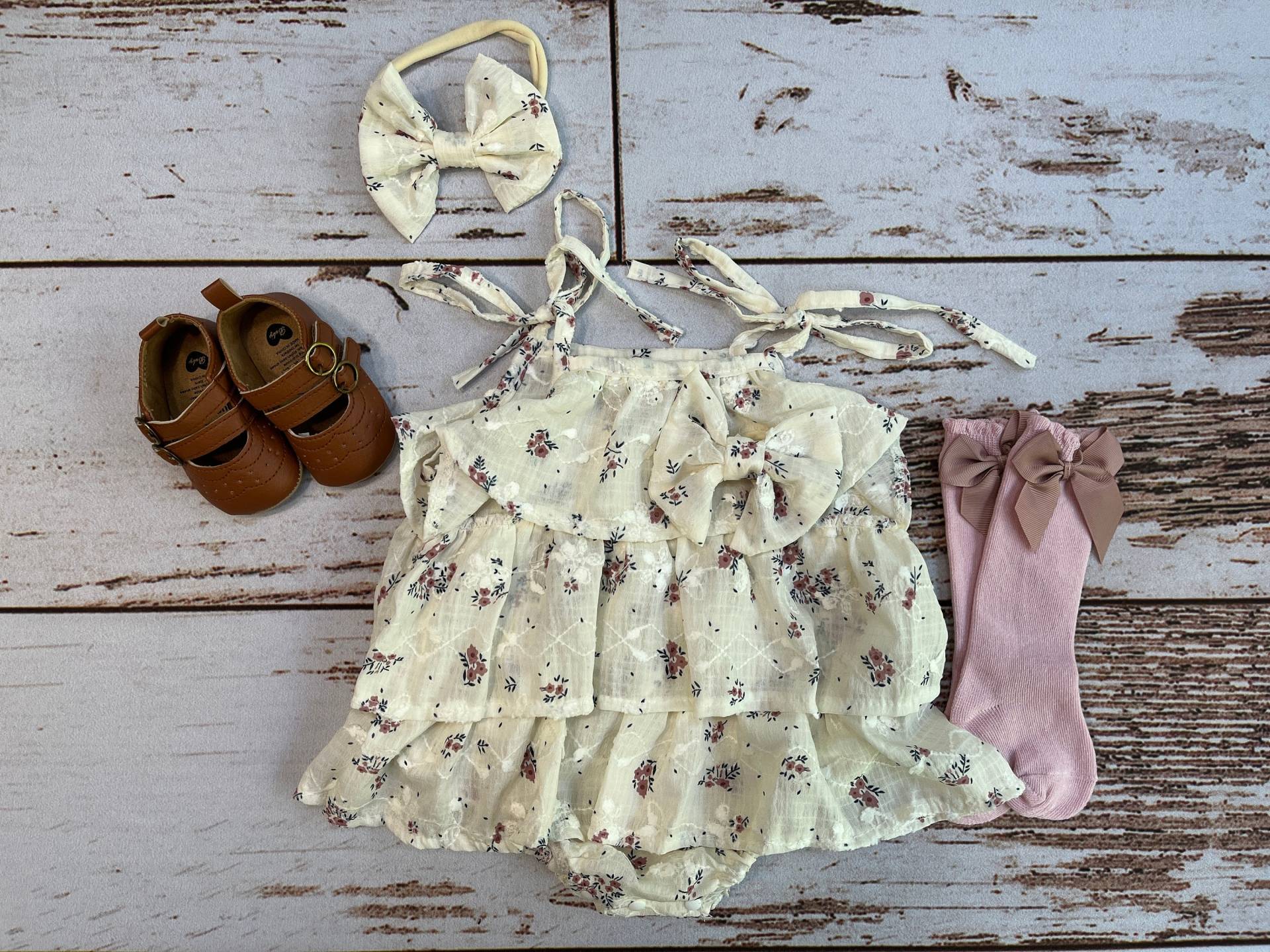 Boho Strampler Für Baby Mädchen | Kleinkind Kleidung 1. Geburtstag Outfit Sommer Säugling von RileyGraceFashion
