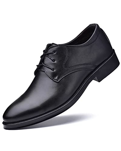 Rimhold Herren Brogue Kleid Schuhe Normale Oxford Klassische Schnürung Bequeme Atmungsaktive Arbeitsschuhe Modische Mönchsschuhe von Rimhold