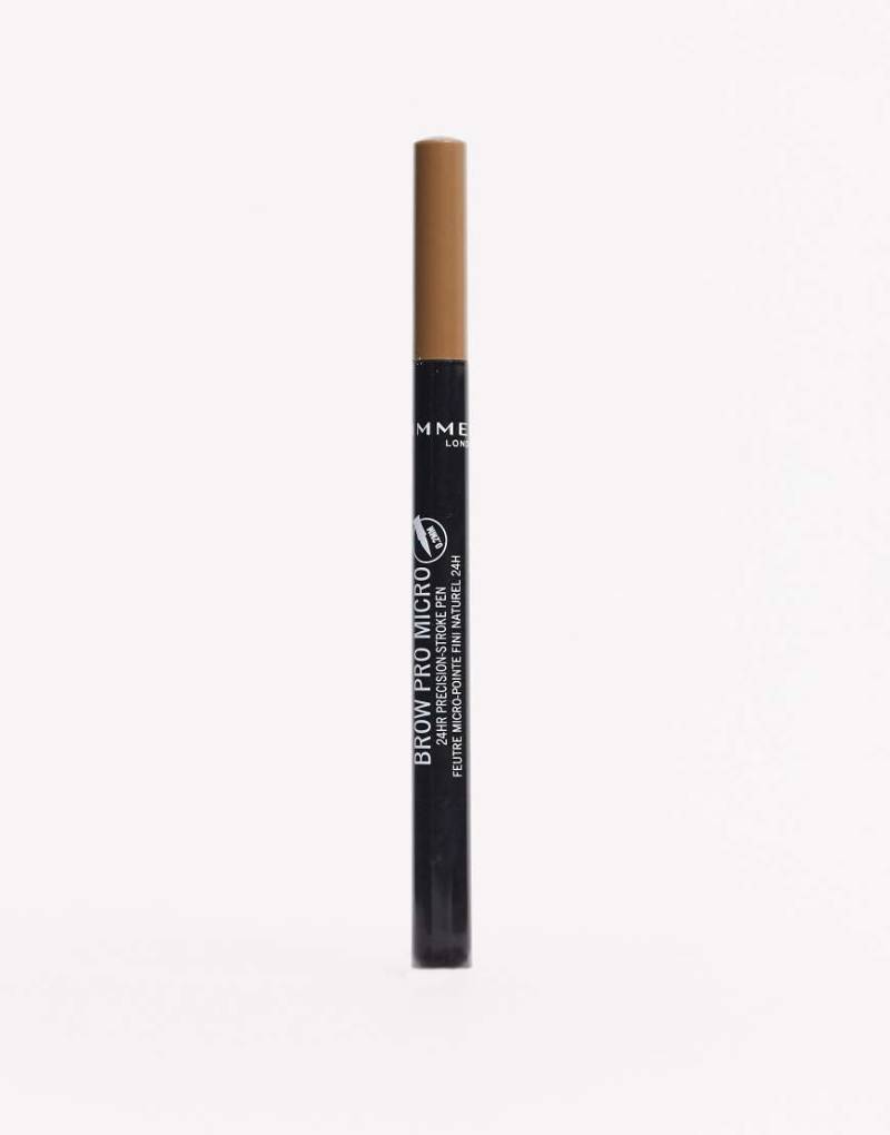 Rimmel - Brow Pro Micro 24HR - Präzisionsstift für Augenbrauen-Braun von Rimmel London