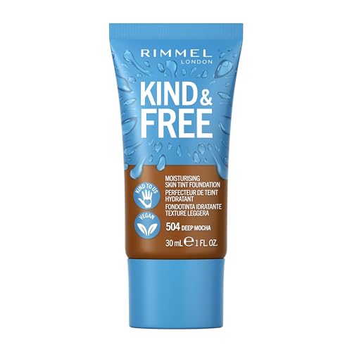 Rimmel Kind + Free Moisturizing Skin Tint Foundation, Deep Mocha 504 Rimmel Kind + Free Moisturizing Skin Tint Foundation, Deep Mocha 504 von Rimmel London