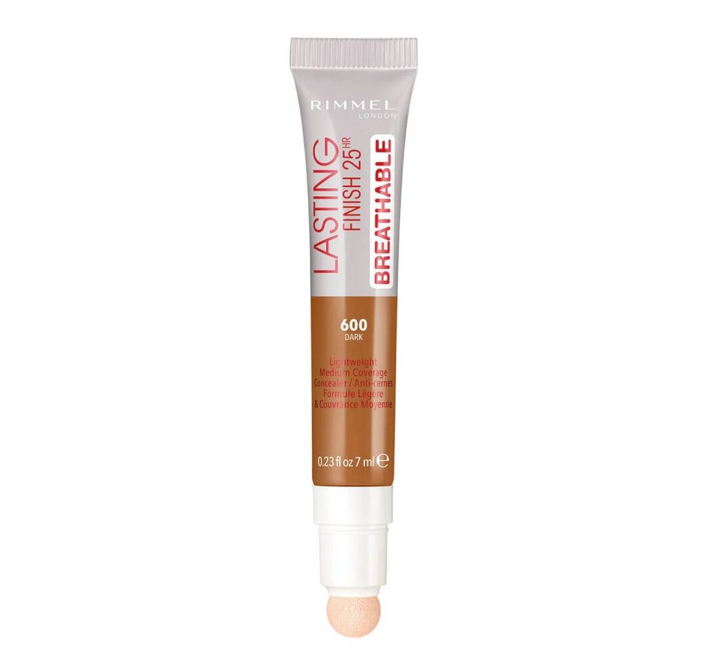 Rimmel London Concealer Lasting Finish Natural Medium Coverage Cream Concealer 600 Dark 7 ml Rimmel London Concealer Lasting Finish Natural Medium Coverage Cream Concealer 600 Dark 7 ml von Rimmel London
