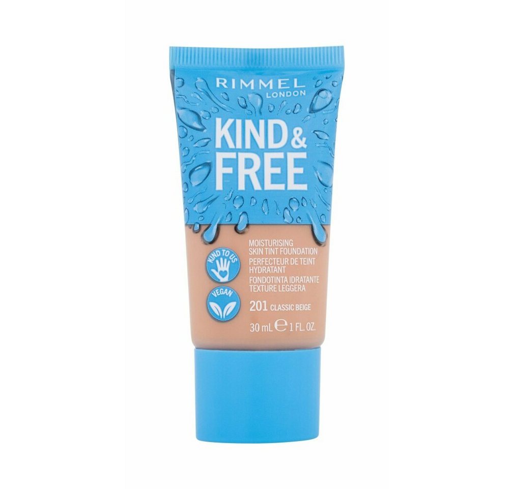 Rimmel London Foundation Kind y Free Tint Foundation 201-Classic Beige von Rimmel London