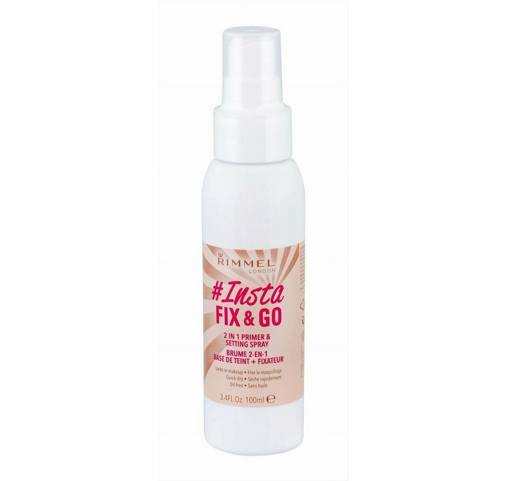 Rimmel London Foundation Lasting Finish Fix y Go 2 In 1 Primer and Setting Spray 100 Rimmel London Foundation Lasting Finish Fix y Go 2 In 1 Primer and Setting Spray 100 von Rimmel London