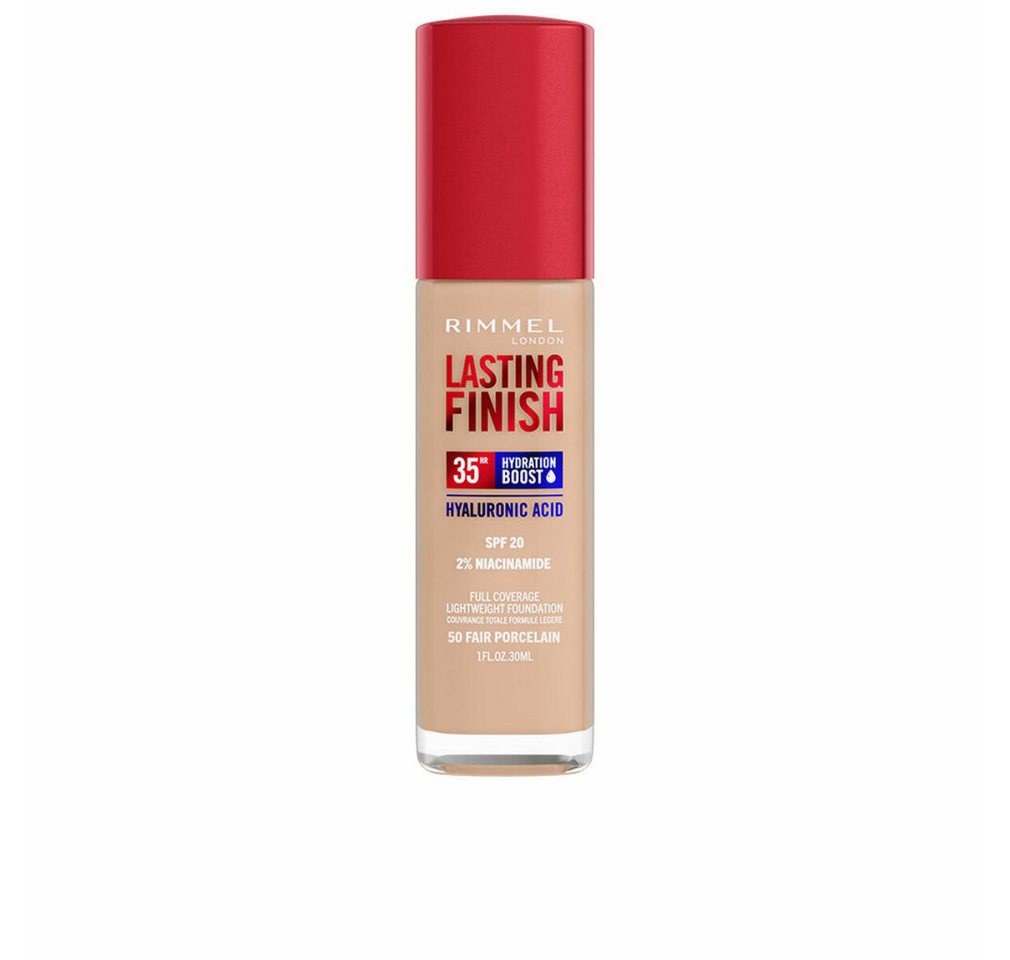 Rimmel London Foundation Lasting Finish Hydration Boost Spf20 050-Fair Porcelain 30ml Rimmel London Foundation Lasting Finish Hydration Boost Spf20 050-Fair Porcelain 30ml von Rimmel London