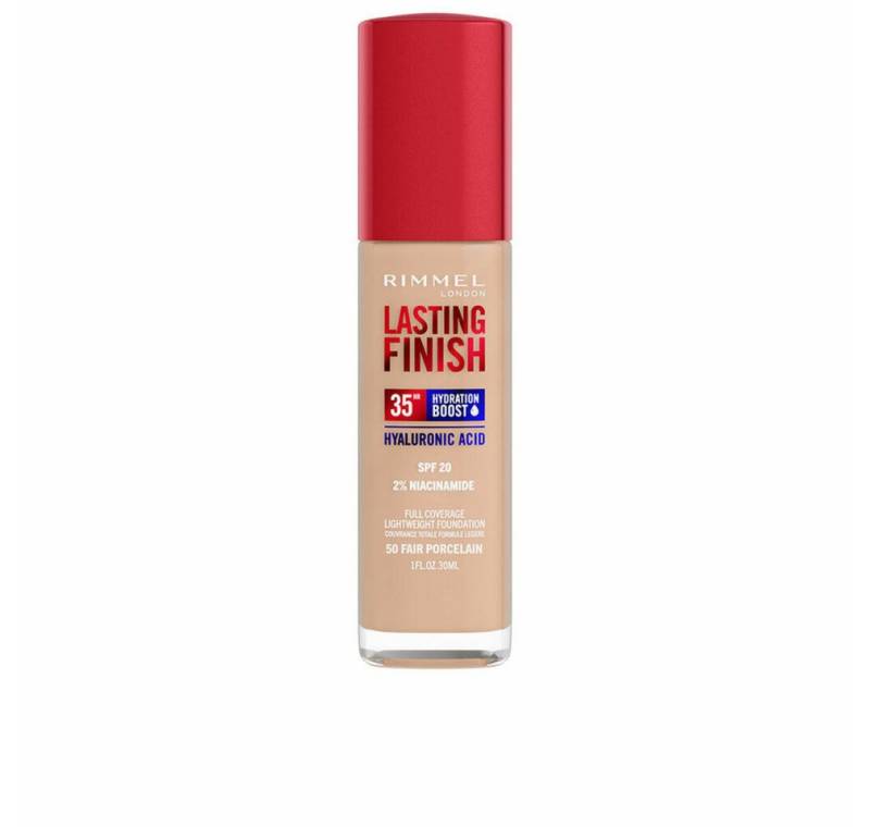 Rimmel London Foundation Lasting Finish Hydration Boost Spf20 050-Fair Porcelain 30ml Rimmel London Foundation Lasting Finish Hydration Boost Spf20 050-Fair Porcelain 30ml von Rimmel London