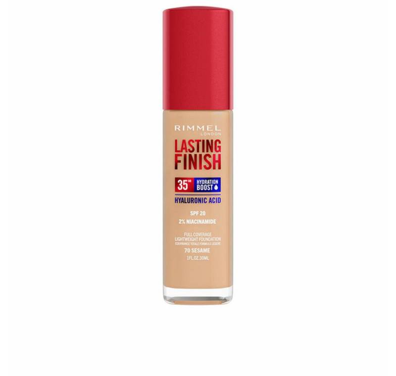 Rimmel London Foundation Lasting Finish Hydration Boost Spf20 070-Sesame 30ml von Rimmel London