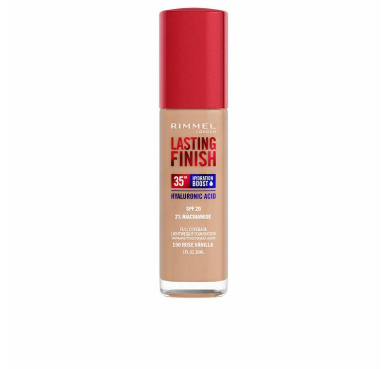Rimmel London Foundation Lasting Finish Hydration Boost Spf20 150-Rose Vanilla 30ml von Rimmel London