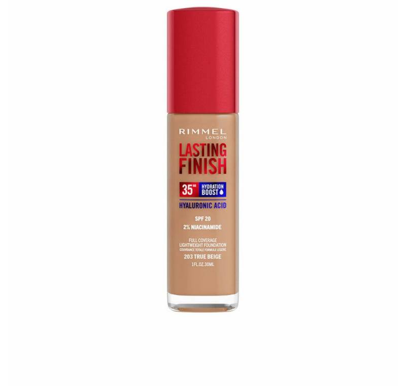 Rimmel London Foundation Lasting Finish Hydration Boost Spf20 203-True Beige 30ml von Rimmel London