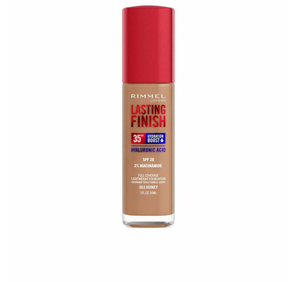 Rimmel London Foundation Lasting Finish Hydration Boost Spf20 303-Honey 30ml von Rimmel London