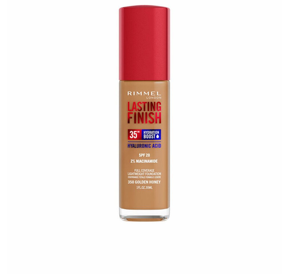 Rimmel London Foundation Lasting Finish Hydration Boost Spf20 350-Golden Honey 30ml von Rimmel London