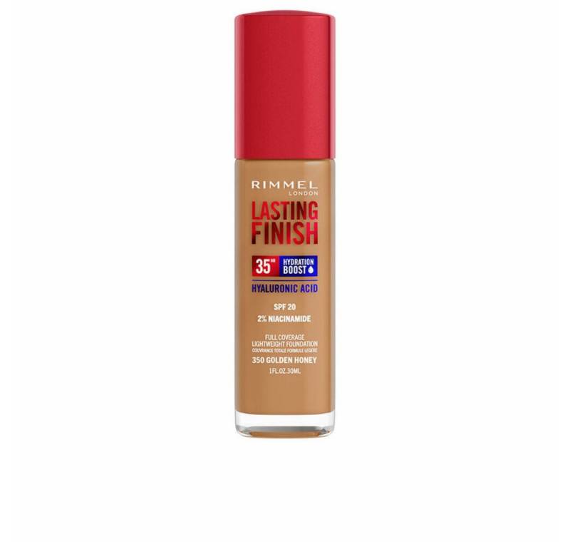 Rimmel London Foundation Lasting Finish Hydration Boost Spf20 350-Golden Honey 30ml von Rimmel London