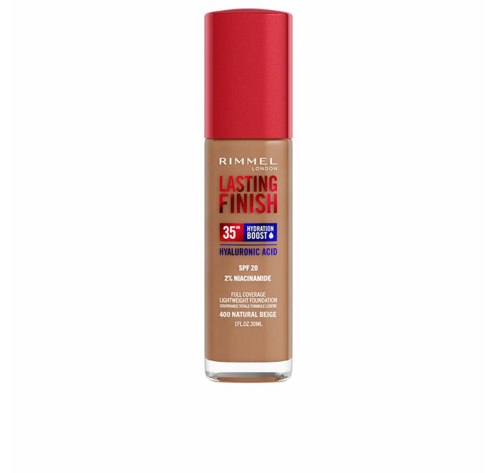 Rimmel London Foundation Lasting Finish Hydration Boost Spf20 400-Natural Beige 30ml Rimmel London Foundation Lasting Finish Hydration Boost Spf20 400-Natural Beige 30ml von Rimmel London