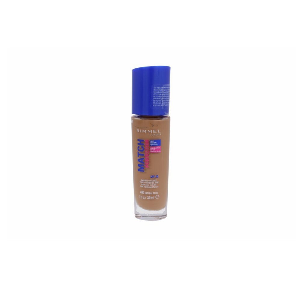 Rimmel London Foundation MATCH PERFECTION foundation #400-natural beige 30ml Rimmel London Foundation MATCH PERFECTION foundation #400-natural beige 30ml von Rimmel London